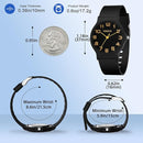 Kids Analog Watch Boys Girls, 30M Waterproof, Sports Watch for Boys, Easy to Read Children's Thin Dial Wrist Watches with Soft Band, for Ages 5-15 Kids Great Birthday Gifts Christmas Day by TinyTreasures Baby Boutique