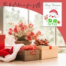 SHLINCO Handprint Keepsake DIY Kit, Baby's First Holiday Keepsake, Santa Claus Decoration, Family Footprint Art for Kids, 7.8x9.8 Inch Canvas, Suitable For Desktop Wall Ornaments by TinyTreasures Baby Boutique