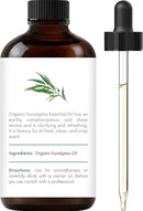 Handcraft Blends Organic Eucalyptus Essential Oil – 1 Fl Oz – 100% Pure and Natural – Premium Grade Essential Oil for Diffuser and Aromatherapy by CozyNest Decor