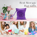 Girls Trip Gifts Wet Dry Bag, Beach Bag Wet Bag Favors, for Swimsuit Toiletry Travel Essentials For Women Aloha Bags, Beach Travel Gym Laundry bags for Dirty Diaper Swimsuit Gifts (Purple) by TinyTreasures Baby Boutique