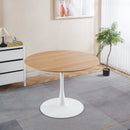 Mid-Century Tulip Dining Table With Round Top by HouseOfZazla