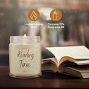 1OAK Vanilla Soy Candles - Reading Candle - Gifts for Readers - Cool Gifts for Book Lovers Women - Book Themed by CozyNest Decor