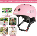 KAMUGO Toddler Helmet Kids Bike Helmet for Girls Boys Ages 2-8 Years,Toddler Bicycle Helmet Suitable for Skateboard Scooter Roller Skating Inline Roller Skating by TinyTreasures Baby Boutique