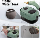 2500W Handheld Steam Cleaner,Portable Car Steamer For Auto Detailing,High-Temperature and Pressure Steam Cleaner For Home, Steam Cleaning Machine for Furniture,Kitchen,Grout,Floor,Tile (7-Green) by TinyTreasures Baby Boutique