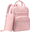 Diaper Bag Backpack for Women with Changing Pad, Baby Bag with Insulated Pockets Multifunctional Diaper Bags For Baby Girl Boy Waterproof Baby Bags For Boys Girls Maternity Bag Baby Pink by TinyTreasures Baby Boutique