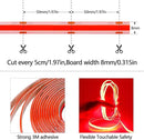 DC 24V COB LED Strip Light Red IP65 Waterproof 5M/16.4ft Uniform Glow 2400LEDs Flexible LED Tape Lights for DIY Garden Backyard Hallways Stairs Decor(No Power Supply) by GreenHaven Gardens