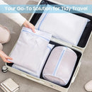 4 Pcs Large Mesh Laundry Bags for Delicates Intimates Lingerie with Zipper 2 Pcs 20” x 24”, 2 Pcs 24” x 24” by TinyTreasures Baby Boutique