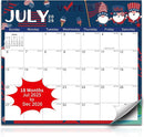 2025-2026 Magnetic Fridge Calendar 18 Monthly Magnetic Calendar for Refrigerator 2025-2026 Wall Calendar Planner Runs from July 2025 Until December 2026 Easy Organizing Markers Tearable (Festive) by TinyTreasures Baby Boutique