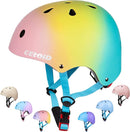 Kids Bike Helmet,Toddler Skateboard Helmets for Ages 2-3-5-8-14 Years Boys Girls，Adjustable Multi-Sport Bicycle Skateboarding Football Roller Skating Scooter Rollerblade Balance Bike Helmet by TinyTreasures Baby Boutique