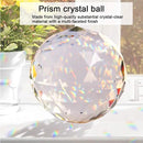 Clear Glass Crystal Ball Prisms Window Rainbow Maker Sphere Faceted Gazing Ball Prism Prism Suncatcher for Home Décor, Feng Shui, (120mm/4.72inch) by GreenHaven Gardens