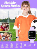 Kids Smart Watch Girls Boys, Smart Girls Watch for Kids Smart Watch Gifts for 4-16 Years Old with Sleep Mode Multiple Sports Modes Pedometer Birthday Gift for Boys Girls (Purple) by TinyTreasures Baby Boutique