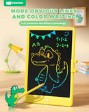 KOKODI LCD Writing Tablet, 10 Inch Colorful Toddler Doodle Board Drawing Tablet, Erasable Reusable Electronic Drawing Pads, Educational and Learning Toy for 3-6 Years Old Boy and Girls by TinyTreasures Baby Boutique