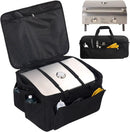 NOELIFE Grill Carry Bag for Cuisinart CGG-306 Chef's Style Tabletop Grill, Padded Portable Case with Pockets for Small Propane Cylinders & Outdoor Griddle Accessories, Water-Resistant (Bag Only) by GreenHaven Gardens