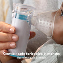 Frida Baby Nebulizer for Babies, Portable Nebulizer for Kids, Babies & Infants, Ultra-Quiet Handheld Nebulizer with Mask + Diffuser, Congestion + Flu Relief by TinyTreasures Baby Boutique