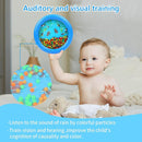 Musfunny Ocean Drum Wave Bead Drum Gentle Sea Sound Music Gift Musical Educational Sea Sound Drum Tool for Kid Child Baby (Blue) by TinyTreasures Baby Boutique