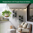 Hanging Planter Self Watering 10 Inch, 2 Pack Indoor Outdoor Hanging Baskets, Hanging Flower Pots with Drainage Hole & 2 Kinds of Plant Hangers for Garden Home Decor(Cream)… by GreenHaven Gardens