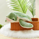Glow Guards 14'' Light up Sea Turtle Stuffed Animal Ocean Life Soft Plush Toy Pillow with Lullabies LED Night Lights Children's Day Birthday Gifts for Toddler Kids by TinyTreasures Baby Boutique
