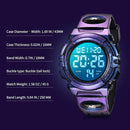 Kids Watch,Boys Watch for 3-15 Year Old Boys,Digital Sport Outdoor Multifunctional Chronograph LED 50 M Waterproof Alarm Calendar Analog Watch for Children with Silicone Band,Kids Gift by TinyTreasures Baby Boutique