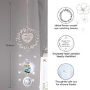 Thank You Sun Catcher Gifts with Engraved Message - Unique Appreciation Gift/Thank You Gift for Women, Friends, Coworkers, Teachers- Gratitude Gifts Hanging Crystal Suncatcher Ornament by GreenHaven Gardens