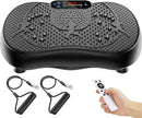 Vibration Plate Exercise Machine, 180 Speed Levels Vibration Plate for Lymphatic Drainage, Whole Body Workout Vibrating Fitness Platform, Effective for Weight Loss, Shaping, Toning & Wellness by CozyNest Decor