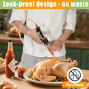 Premium Marinade Injector Syringe – Adjustable Flow (5ml/10ml/15ml), 4 Stainless Steel Needles, Meat Injector for Turkey, BBQ, Chicken, Beef, Pork, Brisket, Smoking & Holiday Cooking by GreenHaven Gardens
