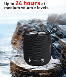 Portable Bluetooth Speakers Wireless Mini Speaker Bluetooth 5.0, 360 HD Surround Sound Stereo, IPX7 Waterproof for Travel, Pool and Outdoor Shower Speaker by TinyTreasures Baby Boutique