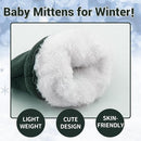 BAVST Baby Toddler Winter Mittens Girls Warm Fleece Lined Gloves Kids Sherpa Lined Mittens for Boys by TinyTreasures Baby Boutique