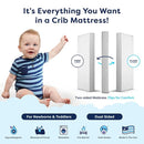 Moonlight Slumber Little Dreamer Crib Mattress – Dual-Sided Baby and Toddler Mattress, Firm Infant Support, Waterproof and Hypoallergenic, 5" Foam, Standard Size, Made in USA by TinyTreasures Baby Boutique
