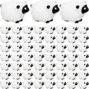 100Pcs Mini White Sheep Miniature Resin Sheep Figurines Cute Little Figurines Fairy Outdoor Moss Ornaments Landscape Figurines Garden DIY Ornament Accessories for Indoor Outdoor by GreenHaven Gardens