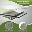 Raised Garden Bed Kit, 8x2x1 ft Galvanized Planter Box Outdoor, Oval Large Metal Raised Beds for Gardening Vegetables Flower Herb (Avocado Green) by GreenHaven Gardens