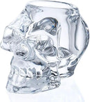 Diamond Star Glass Candle Holder Skull Halloween Tealight Candle Holder Decorative Votive Candle Holders for Home Party (clear) by CozyNest Decor