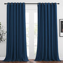 NICETOWN Blackout Curtains and Drapes for Window 95" L - Triple Weave Energy Saving Thermal Insulated Solid Grommet Blackout Panels for Patio (80" Wide per Panel, 2 Panels, Moroccan Blue) by TinyTreasures Baby Boutique