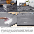 Ultra Soft Baby Play Mat for Floor,1.3" Thick Elasti-Foam 50x50 Playpen Mat for Toddlers Infant kids,Water-Repellent Coral Velvet for Tummy Time,Non-Slip Backing Safe for Crawling,Tatami Style (Dark Grey) by TinyTreasures Baby Boutique