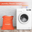 MissBoy 2 Pack Laundry Bags, Nylon Washable Wet Dry Bag, Travel Laundry Bags for Dirty Clothes, Dirty Clothes Organizer Bag for Home, College Dorm Laundromat by TinyTreasures Baby Boutique