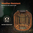 Solar Yard 2-Pack Outdoor Solar Lamp, Water-Resistant Lights for Outside Hanging Lantern Table Lamp Lights Decoration for Garden, Yard, Patio, Porch, Trees, Pathway, Natural by CozyNest Decor