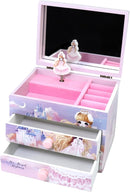 Music Jewelry Box for girls purple girls jewelry box Little girl birthday christmas Gift kids jewelry box Organizer by TinyTreasures Baby Boutique