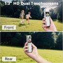 SJCAM C300 4K Vlogging Cam,7H Long Power,Super 6-Axis Stabilization Pocket Vlog Camera,Handheld Dual-Touch Screen Action Camera,30M Waterproof,Portable mini Tiny for Student,Ladies,Kids Action Cam by TinyTreasures Baby Boutique