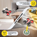 Holy Stone Mini Drone for Kids and Beginners RC Nano Quadcopter Indoor Small Helicopter Plane with Auto Hovering, 3D Flips, Headless Mode and 3 Batteries, Great Gift Toy for Boys and Girls, HS210 Red by TinyTreasures Baby Boutique