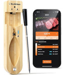 Wireless Meat Thermometer – Stable Bluetooth Smart Probe with ±1.8℉ Accuracy, 0.5s Fast Response & Long-Lasting Battery, IP67 Waterproof, App Controlled for Grill, Oven, Air Fryer by TinyTreasures Baby Boutique