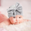 BQUBO Newborn Baby Hats Mittens Set Hospital Hat Beanie Infant Bow Hats Baby Gloves No Scratch Mittens for 0-6 Months by TinyTreasures Baby Boutique
