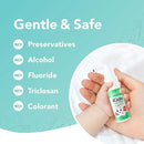 LAB52 Kids Oral Spray, Toddler Toothpaste Helper for Daily Oral Care and Fresh Breath, Children Approved with Fluoride Free for Newborn to Preschoolers, Xylitol Strawberry Flavor by CozyNest Decor