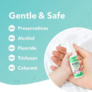 LAB52 Kids Oral Spray Gift Box, Toddler Toothpaste Helper for Daily Oral Care and Fresh Breath, Children Approved with Fluoride Free for Newborn to Preschoolers, Xylitol Grape Flavor (3 Packs) by TinyTreasures Baby Boutique