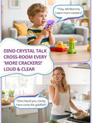 Dinosaur Walkie Talkies for Kids Rechargeable, Dino Toy Cars for Boys & Girls Ages 3-7, Crystal-Clear Audio, 48 Hours of Play, Fun Indoor & Backyard, Birthday Gift for Toddler, 2 Pack by TinyTreasures Baby Boutique