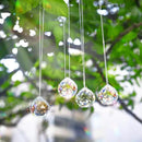 MerryNine 30mm/1.18" 20pack Crystal Ball Prism Sunshine Catcher Rainbow Pendants Maker, Hanging Crystals Prisms for Windows, for Feng Shui, for Gift (AB Color) by GreenHaven Gardens