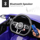 Kids Electric Car, Licensed Audi 6V Kids Ride on Toy Car for Toddlers with Remote - Dark Blue by TinyTreasures Baby Boutique