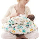 Momcozy Pioneering Safety Fence Nursing Pillow for Breastfeeding- Wider Feeding Pillows for More Support for Mom & Baby- Easier Nursing & Hand Free- Fit for All, Removable Cotton Cover by TinyTreasures Baby Boutique