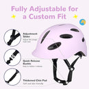 Kids/Youth Bike Helmet for Boys Girls and Teens, Adjustable and Multi-Sport for Bicycle, Kick Scooter, Skateboard, Roller/Inline Skate by TinyTreasures Baby Boutique