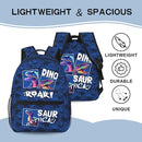 Dinosaur Backpack for Kids Boys Girls, ROAR! DINO SAUR ATTACK! Cartoon Dinosaur Pattern School Bag, Lightweight Ergonomic Durable Bookbag for Age 5-12, Ideal for School Outdoor Travel Daypack by TinyTreasures Baby Boutique