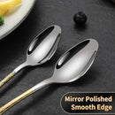 Hammered Silver Gold Silverware Set for 8,Stainless Steel 40-Piece Modern Cutlery Set,Mirror Polished Heavy Duty Flatware Set Utensil Set,Knives Spoons and Forks Set,Dishwasher Safe by CozyNest Decor