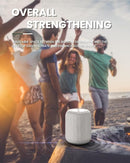NOTABRICK Bluetooth Speakers,Portable Wireless Speaker with 15W Stereo Sound, IPX6 Waterproof Shower Speaker, Dual Pairs, Portable Speaker for Party Beach Camping by TinyTreasures Baby Boutique